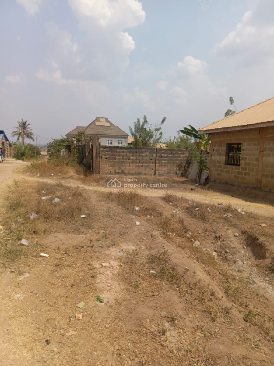 Fenced Residential Plot of Land, 2nd Plot to The Elebu Road, Just After Bendel Filling Station, Elebu, Ibadan, Oyo, Land for Sale