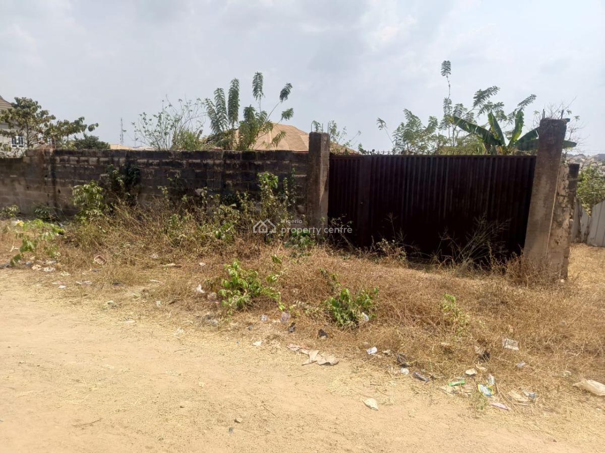 Fenced Residential Plot of Land, 2nd Plot to The Elebu Road, Just After Bendel Filling Station, Elebu, Ibadan, Oyo, Land for Sale