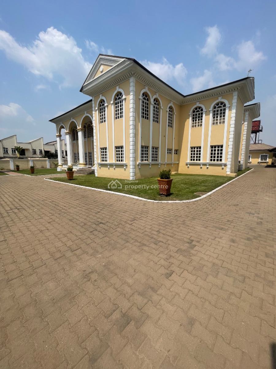 Luxury 7 Bedroom Mansion + Bqs + Pool on a 2730sqm Land, Jabi, Abuja, Detached Duplex for Sale