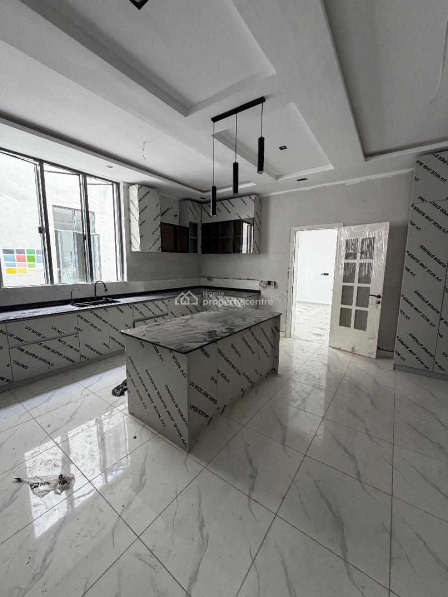 Spacious 5 Bedrooms Fully Detached House with Pool, Royal Garden Estate, Ajah, Lagos, Detached Duplex for Sale