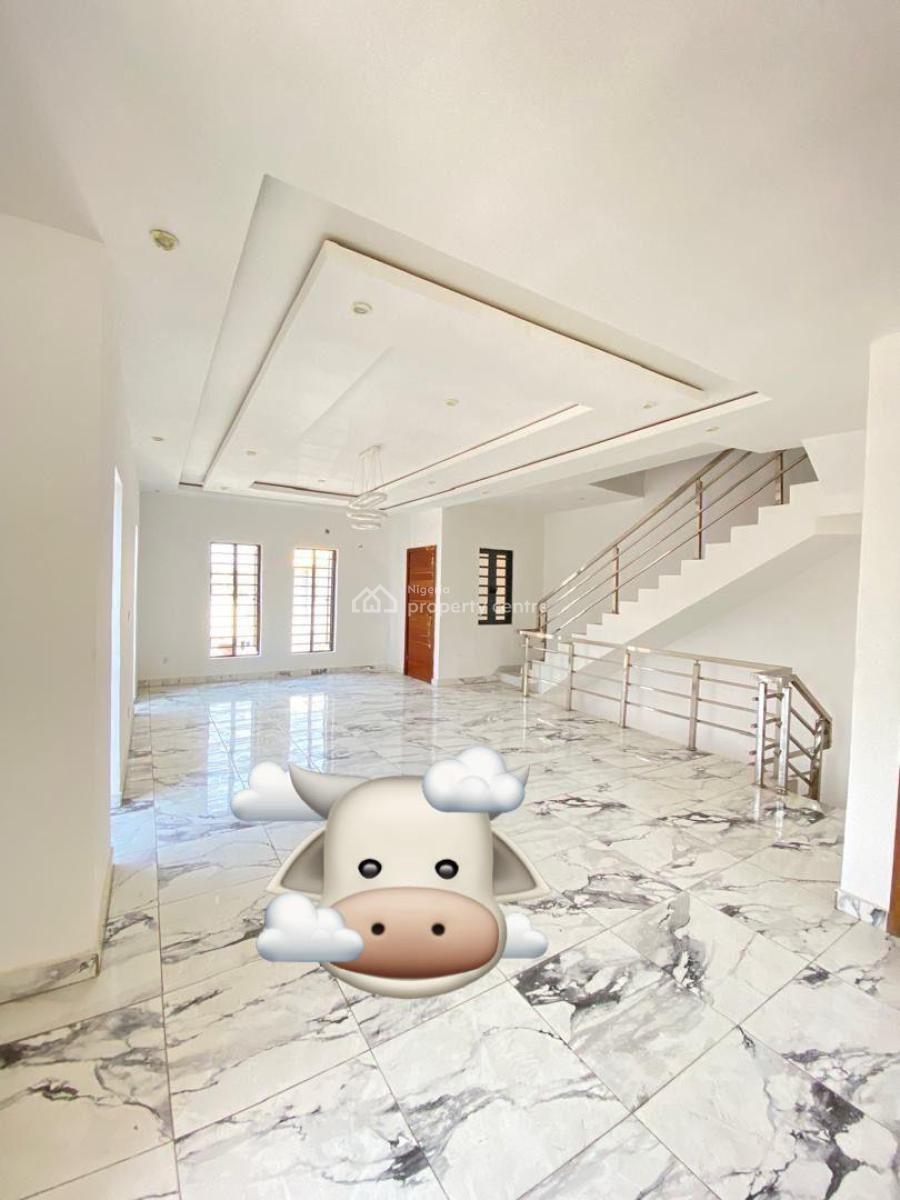 Clean and Spacious 4bedroom Terrace Duplex with Bq, Salem, Ikate, Ilasan, Lekki, Lagos, Terraced Duplex for Rent