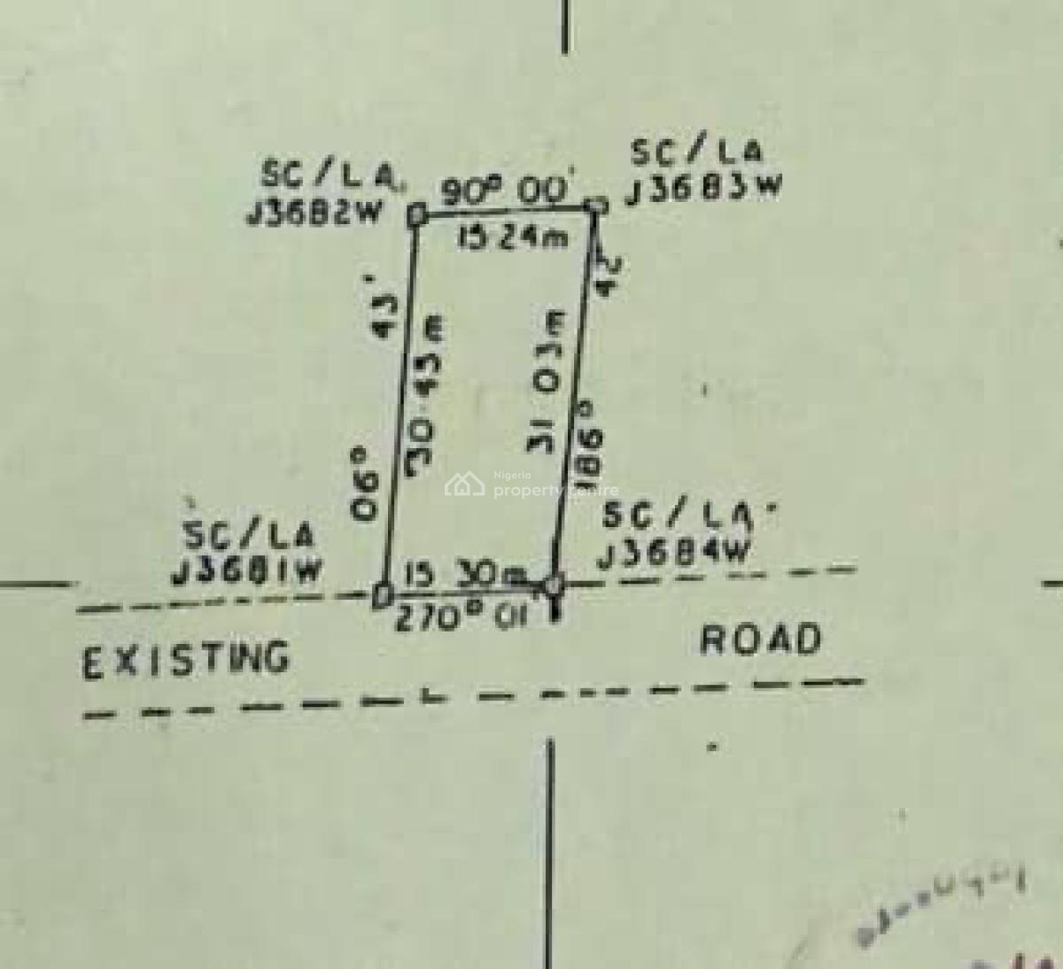 a 460sqm Demolishable Commercial Property, Freedom Way, Lekki, Lagos, Commercial Land for Sale