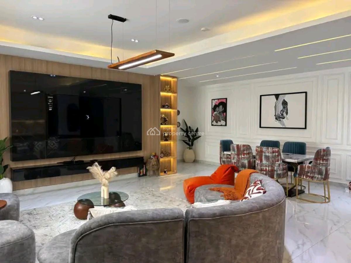 Executive 5 Bedroom Duplex with Swimming Pool &1room Bq, Off Freedom Way, Ikate, Lekki, Lagos, Detached Duplex for Sale