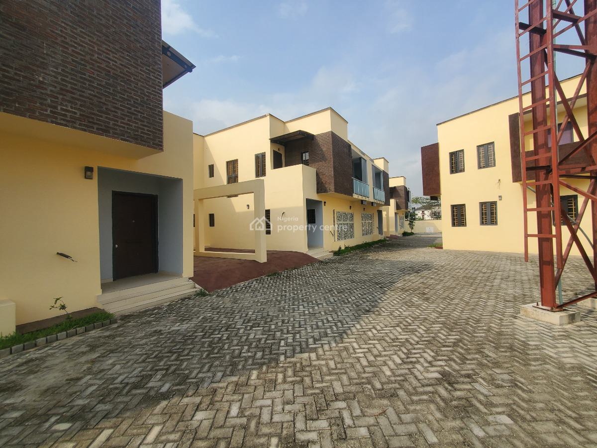 New Built 4-bedroom Duplex with Bq and Swimming Pool, Ajah, Lagos, Semi-detached Duplex for Rent