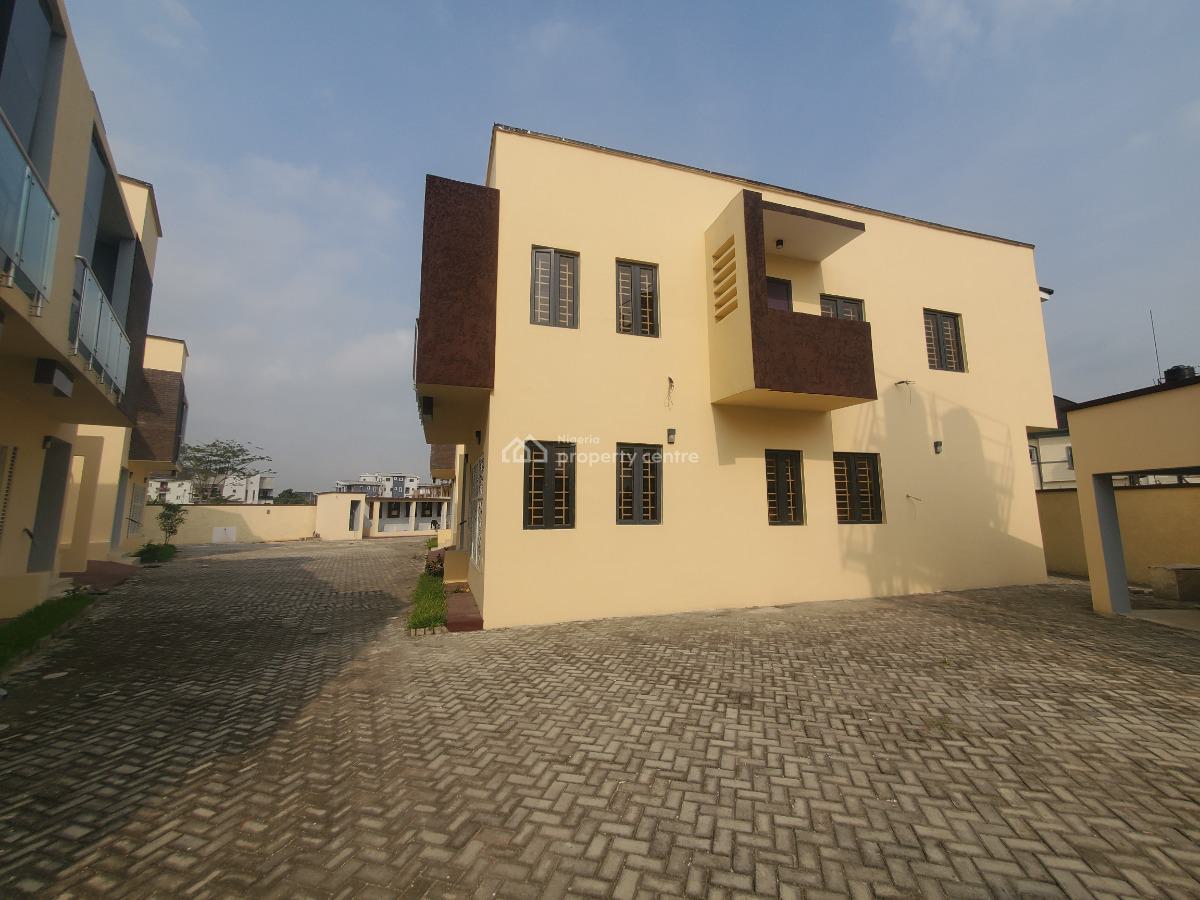 New Built 4-bedroom Duplex with Bq and Swimming Pool, Ajah, Lagos, Semi-detached Duplex for Rent