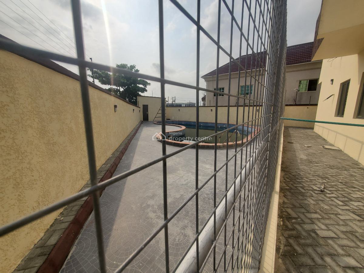 New Built 4-bedroom Duplex with Bq and Swimming Pool, Ajah, Lagos, Semi-detached Duplex for Rent