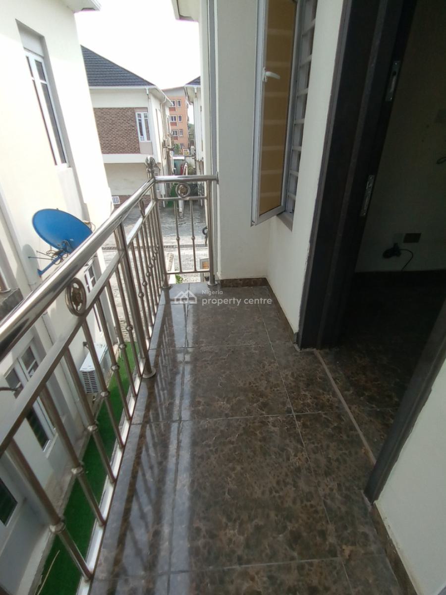 4 Bedroom Semi Detached Duplex with Bq, Off Mobil Road, Ikota, Lekki, Lagos, Flat / Apartment for Rent
