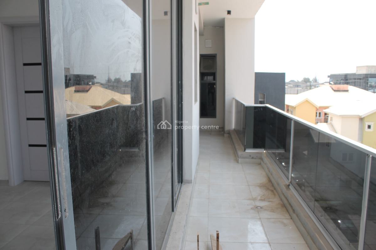 Brand New Serviced 3-bedroom Flat on The 3rd Floor, Off Oladimeji Alo Street, Lekki Phase 1, Lekki, Lagos, Flat / Apartment for Rent