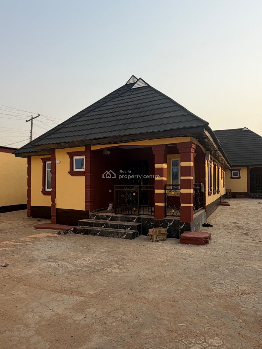 Newly Built Two (2) Bedroom Bungalow, Campbell Estate, Matogun Road, Agbado, Oke-aro, Ogun, Detached Bungalow for Rent