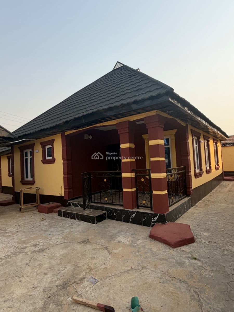 Newly Built Two (2) Bedroom Bungalow, Campbell Estate, Matogun Road, Agbado, Oke-aro, Ogun, Detached Bungalow for Rent