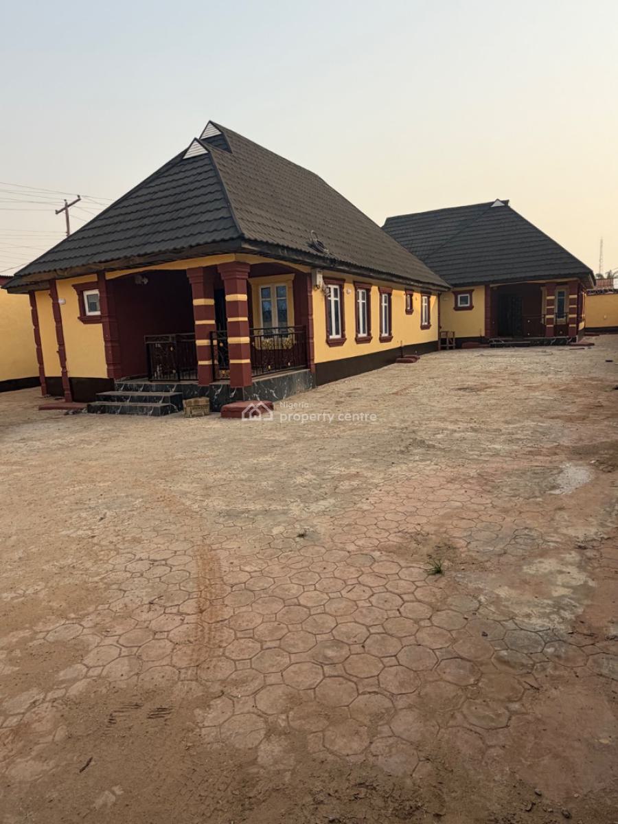 Newly Built Two (2) Bedroom Bungalow, Campbell Estate, Matogun Road, Agbado, Oke-aro, Ogun, Detached Bungalow for Rent