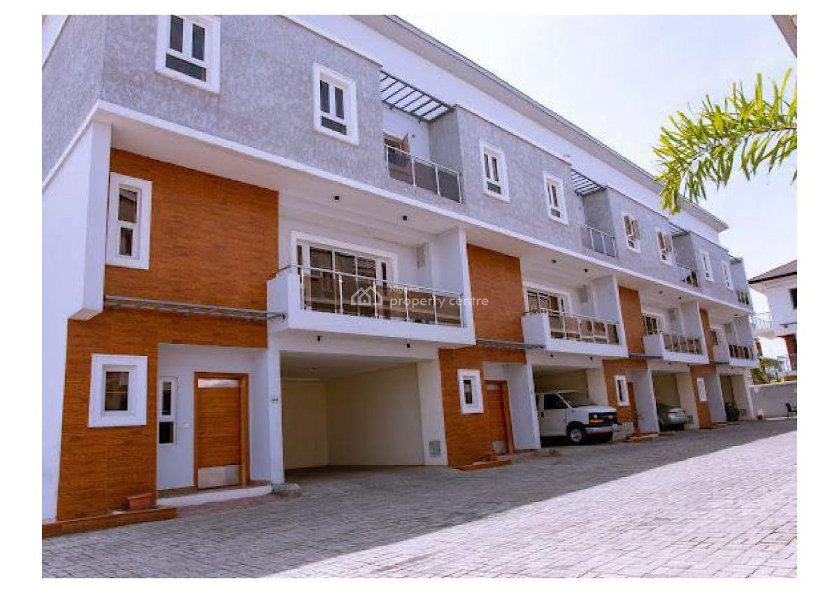 4 Bedrooms Terrace with 1 Room Bq, Off Rock Drive, Lekki Phase 1, Lekki, Lagos, House for Rent