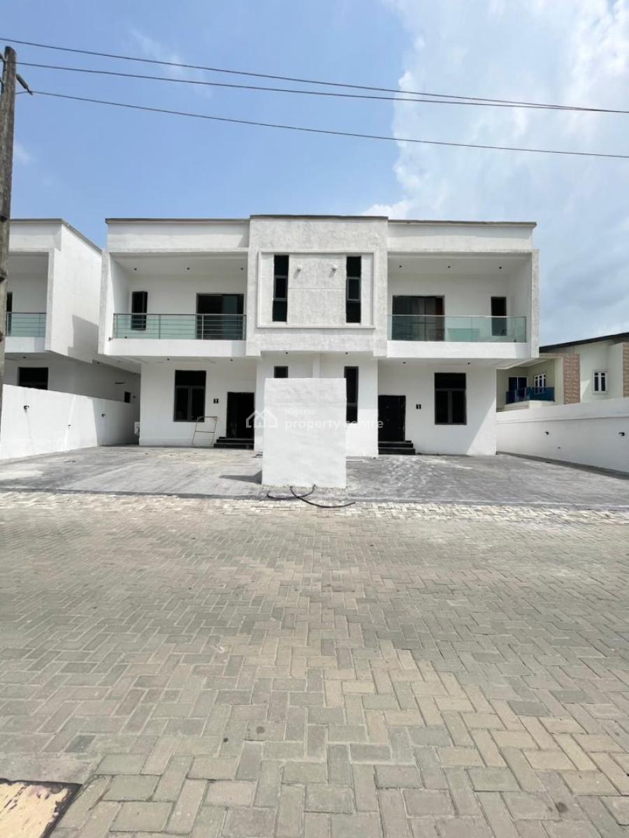 Newly Built 4 Bedroom Semi Detached Duplex with Bq, Vgc, Lekki, Lagos, Semi-detached Duplex for Sale