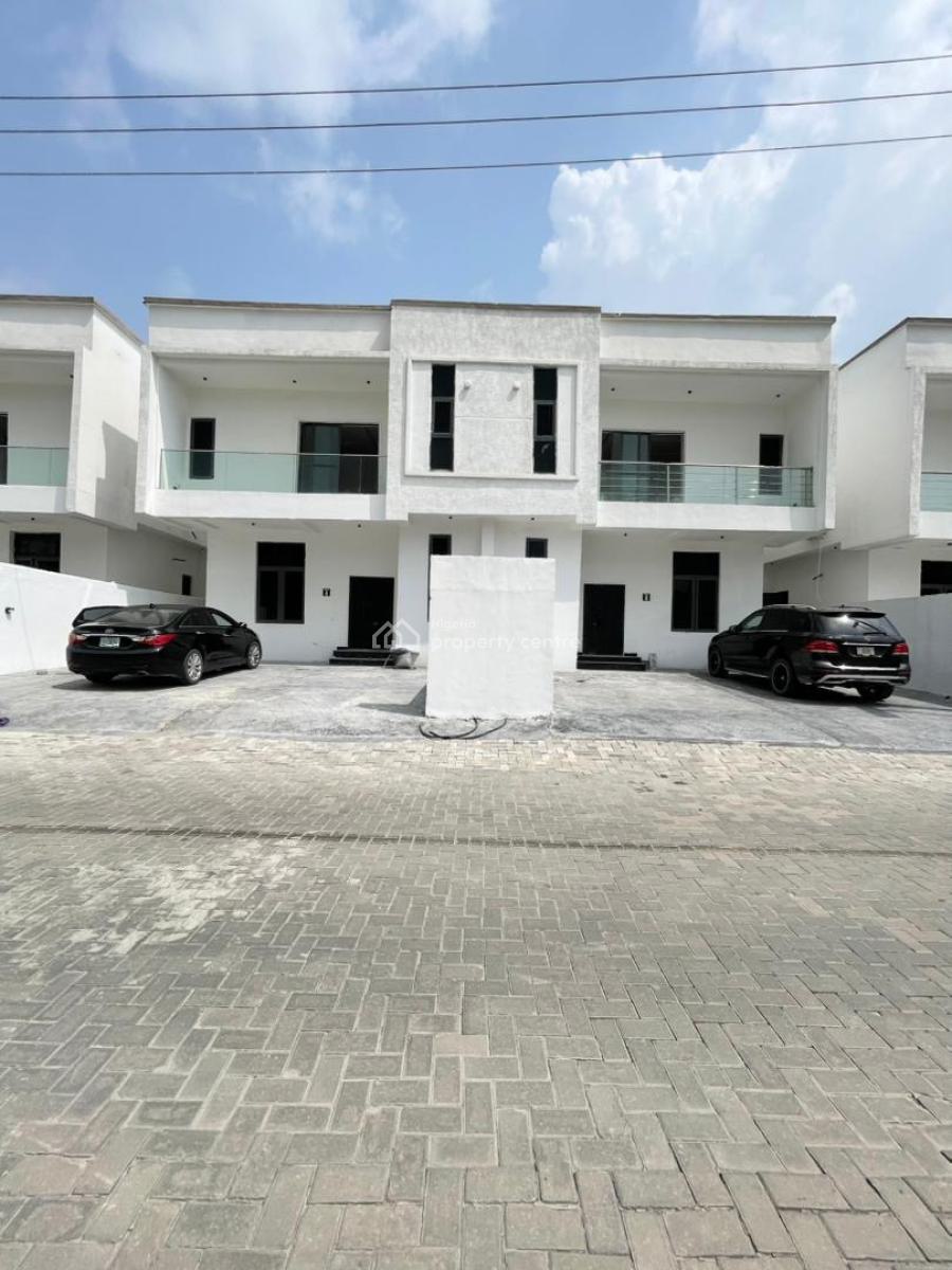 Newly Built 4 Bedroom Semi Detached Duplex with Bq, Vgc, Lekki, Lagos, Semi-detached Duplex for Sale
