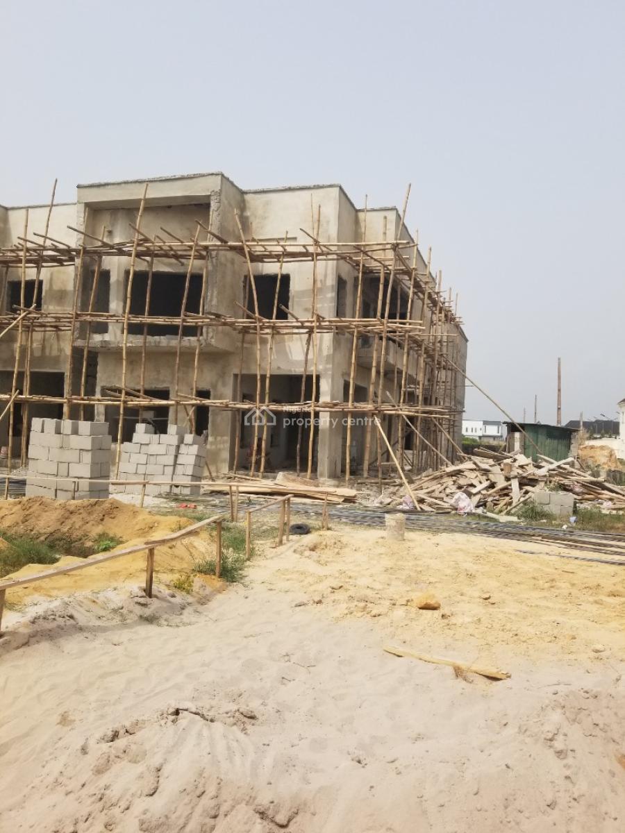 Luxury 3 Bedroom Terrace Duplex with Bq, Bogije, Ibeju Lekki, Lagos, Terraced Duplex for Sale