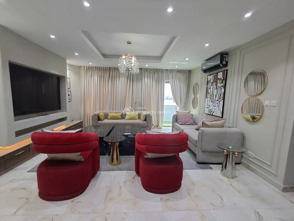Fully Furnished 3 Bedroom Flat with Bq, Banana Island, Ikoyi, Lagos, Flat / Apartment for Rent