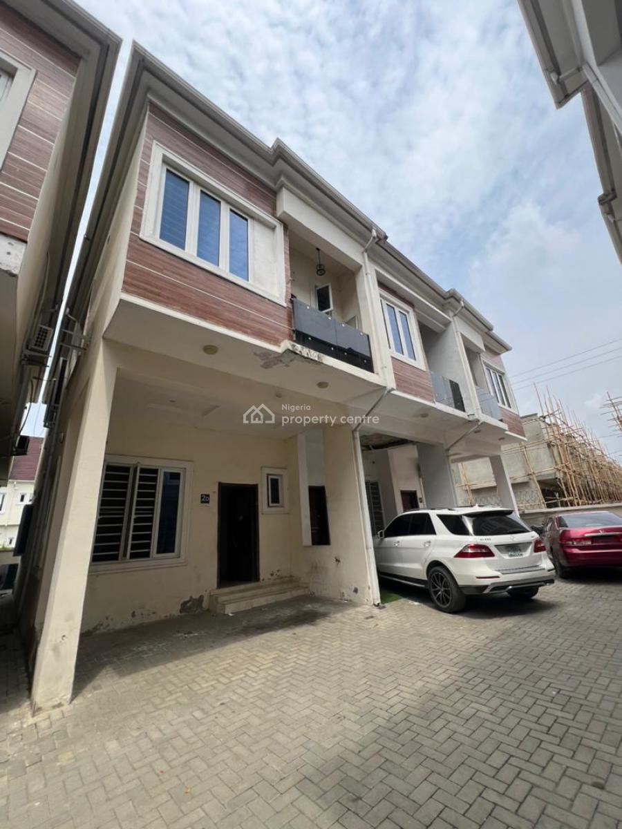 Beautiful Standard 4bedroom Terrace Duplex in a Secured Estate, Vgc, Lekki, Lagos, Terraced Duplex for Sale