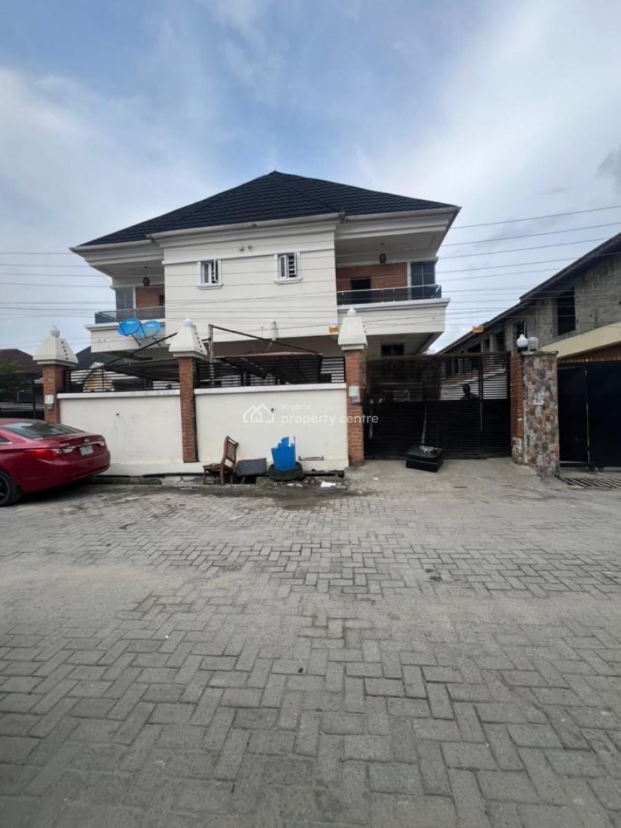Premium 4bedroom Semi Detached Duplex with Bq in a Secured Estate, Osapa London, Lekki, Lagos, Semi-detached Duplex for Sale