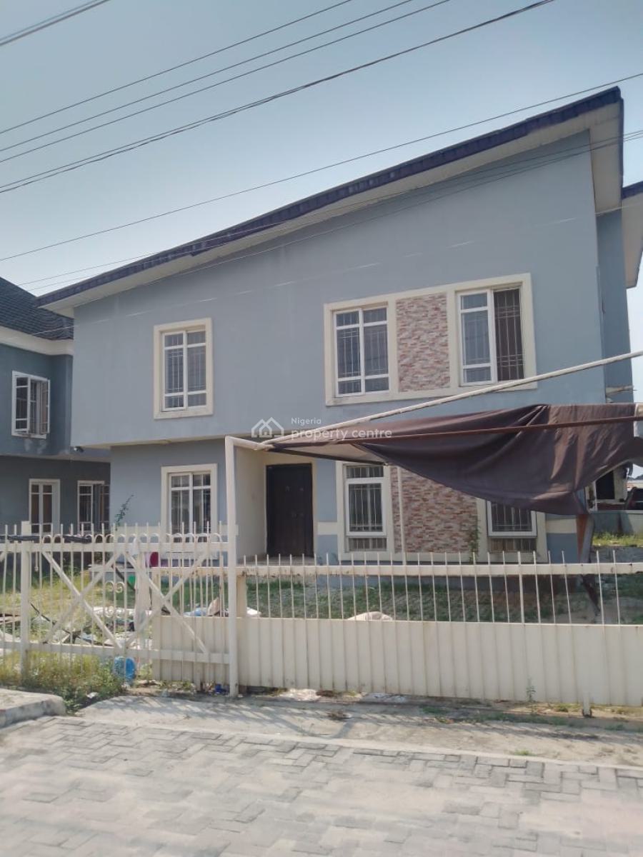 4 Bedroom House All Rooms Ensuite., Pearl Garden Estate Alone Monastery Road, Sangotedo, Ajah, Lagos, Detached Duplex for Rent