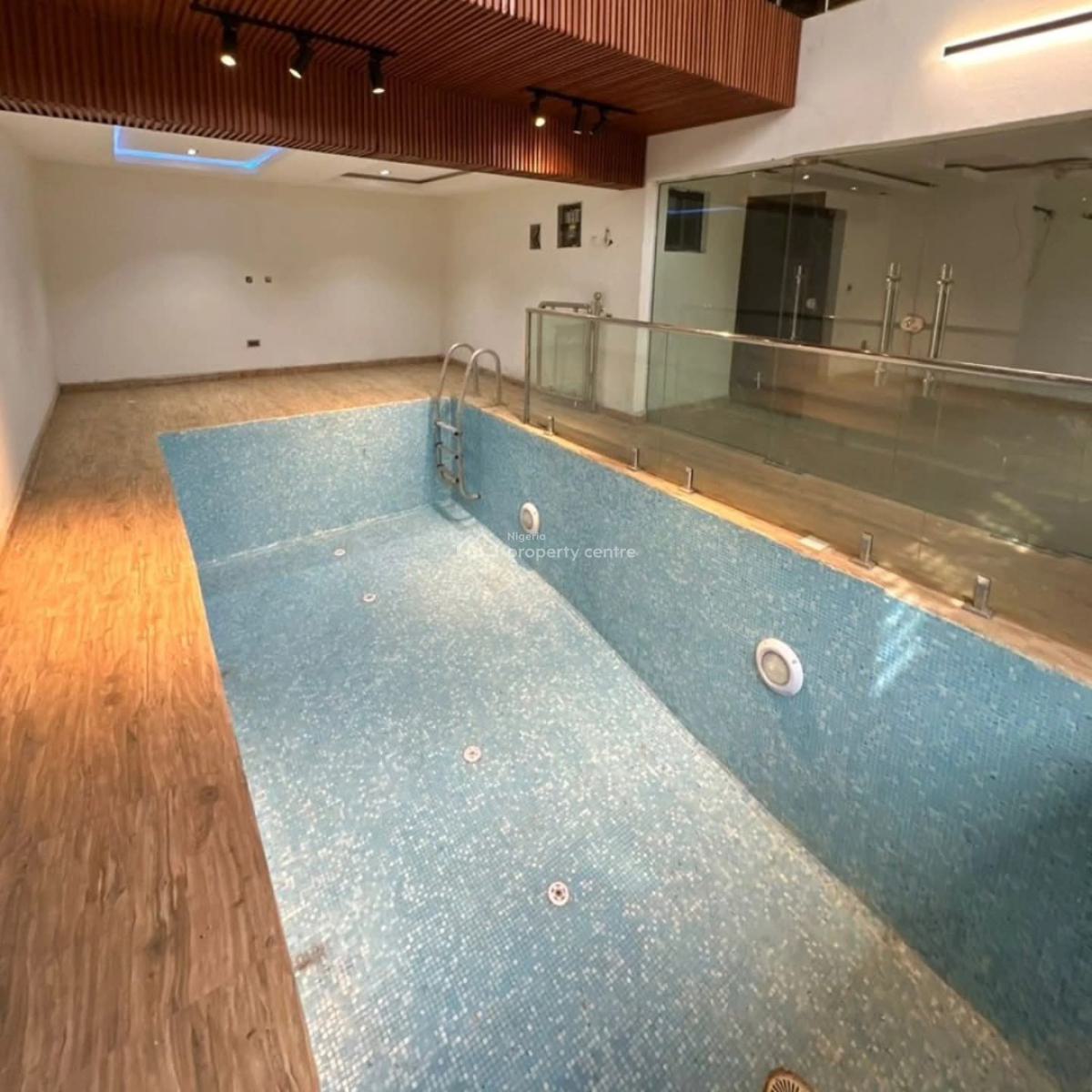 4 Bedrooms Gated Semi Detached Duplex with a Room Bq and an Indoor Swimming Pool, Wuye, Abuja, House for Sale