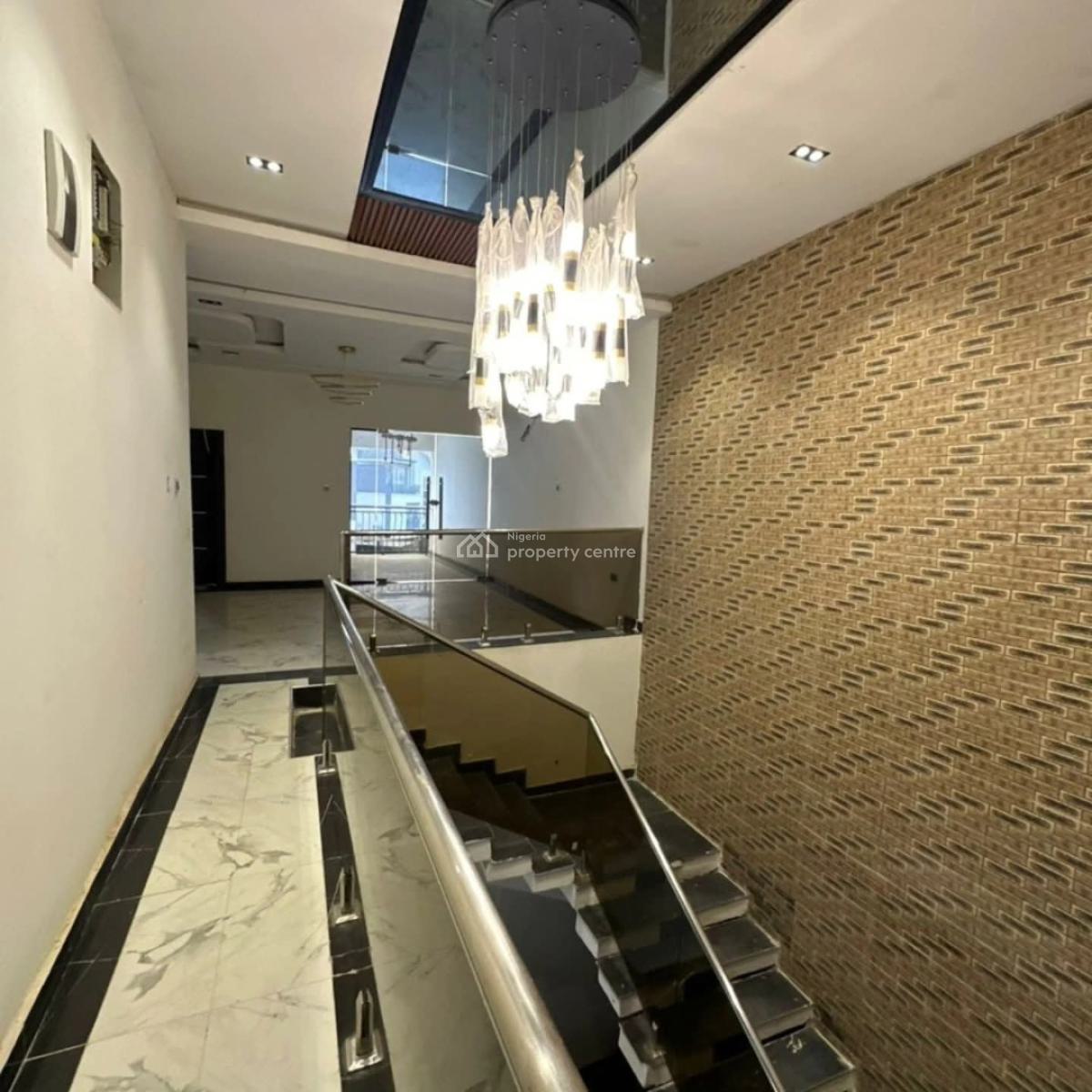 4 Bedrooms Gated Semi Detached Duplex with a Room Bq and an Indoor Swimming Pool, Wuye, Abuja, House for Sale