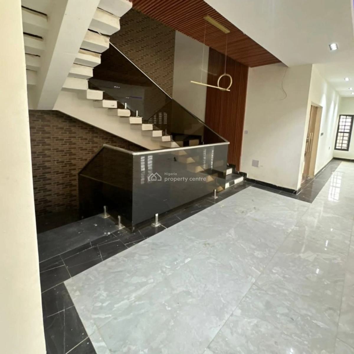 4 Bedrooms Gated Semi Detached Duplex with a Room Bq and an Indoor Swimming Pool, Wuye, Abuja, House for Sale