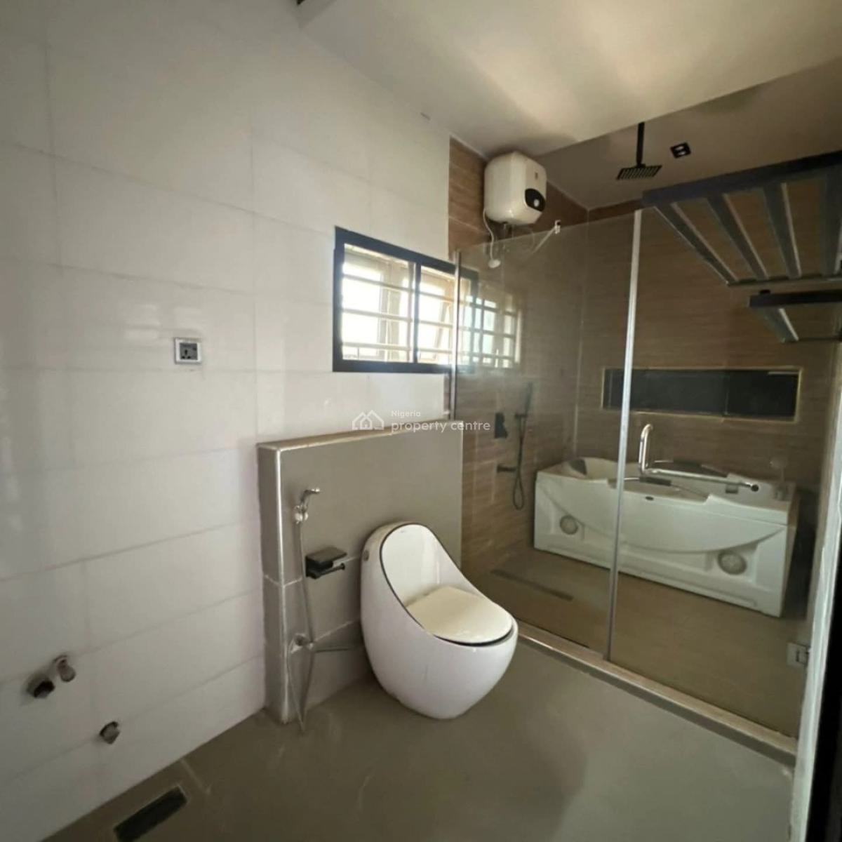 4 Bedrooms Gated Semi Detached Duplex with a Room Bq and an Indoor Swimming Pool, Wuye, Abuja, House for Sale