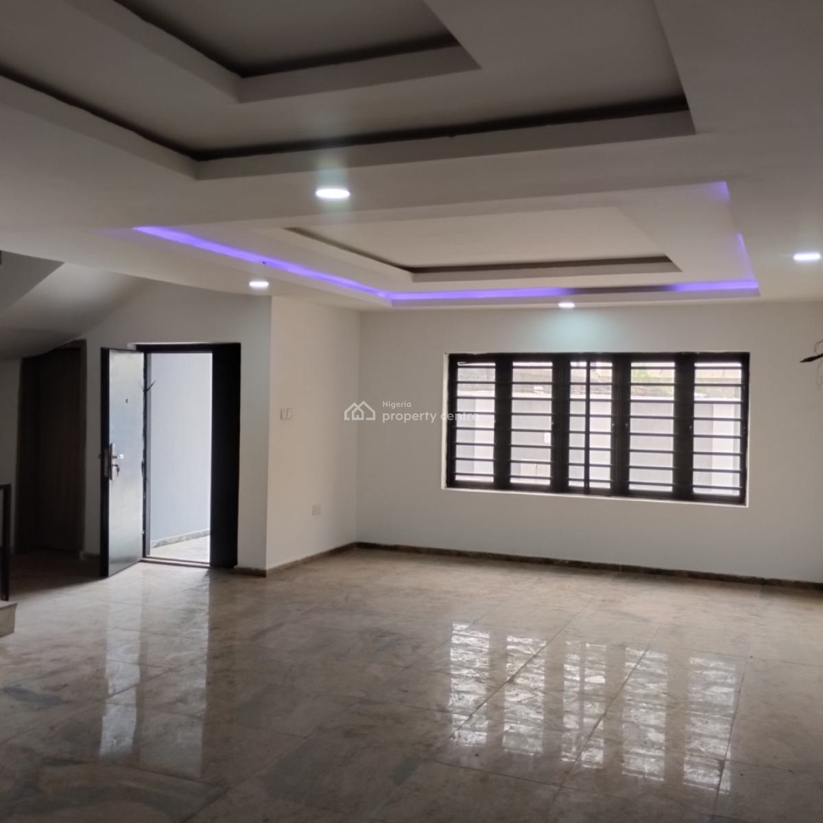 Brand New 4 Bedroom Terrace with Bq, Spg Road Ologolo, Lekki, Lagos, Terraced Duplex for Rent