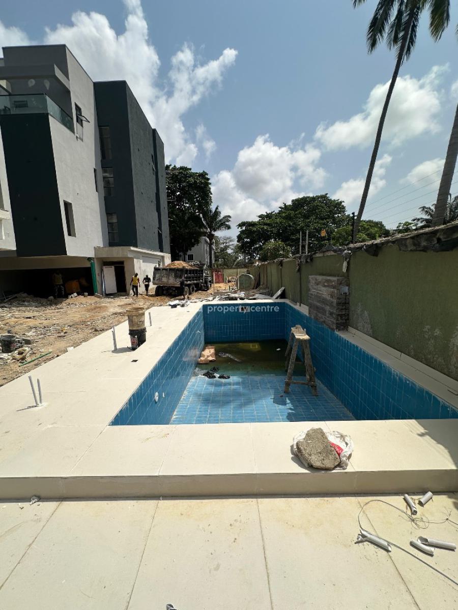 Exclusive 4 Bedroom Penthouse with Elevator, Gym, Pool and Bq, Victoria Island (vi), Lagos, House for Sale