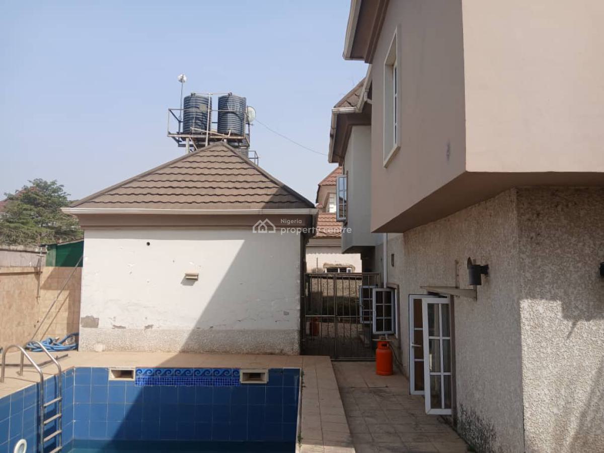 4bedroom Fully Detached Duplex with Bq Serviced with Swimming Pool, Lifecamp, Life Camp, Abuja, Detached Duplex for Sale
