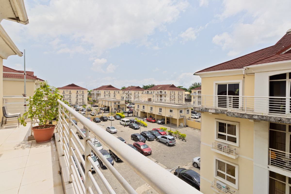 an Exquisitely Furnished and Serviced 3 Bedroom Penthouse Apartment, Cromwell Court Estate, Off Chevro Drive, Lekki, Lagos, Lekki, Lagos, Flat / Apartment for Rent