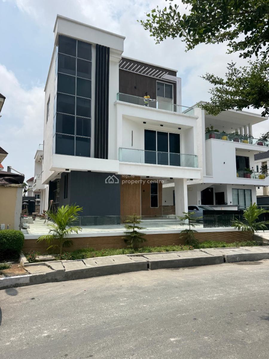 Newly Built 5 Bedroom  Detached Duplex with a Cinema & Pool, Osapa, Lekki, Lagos, Detached Duplex for Sale