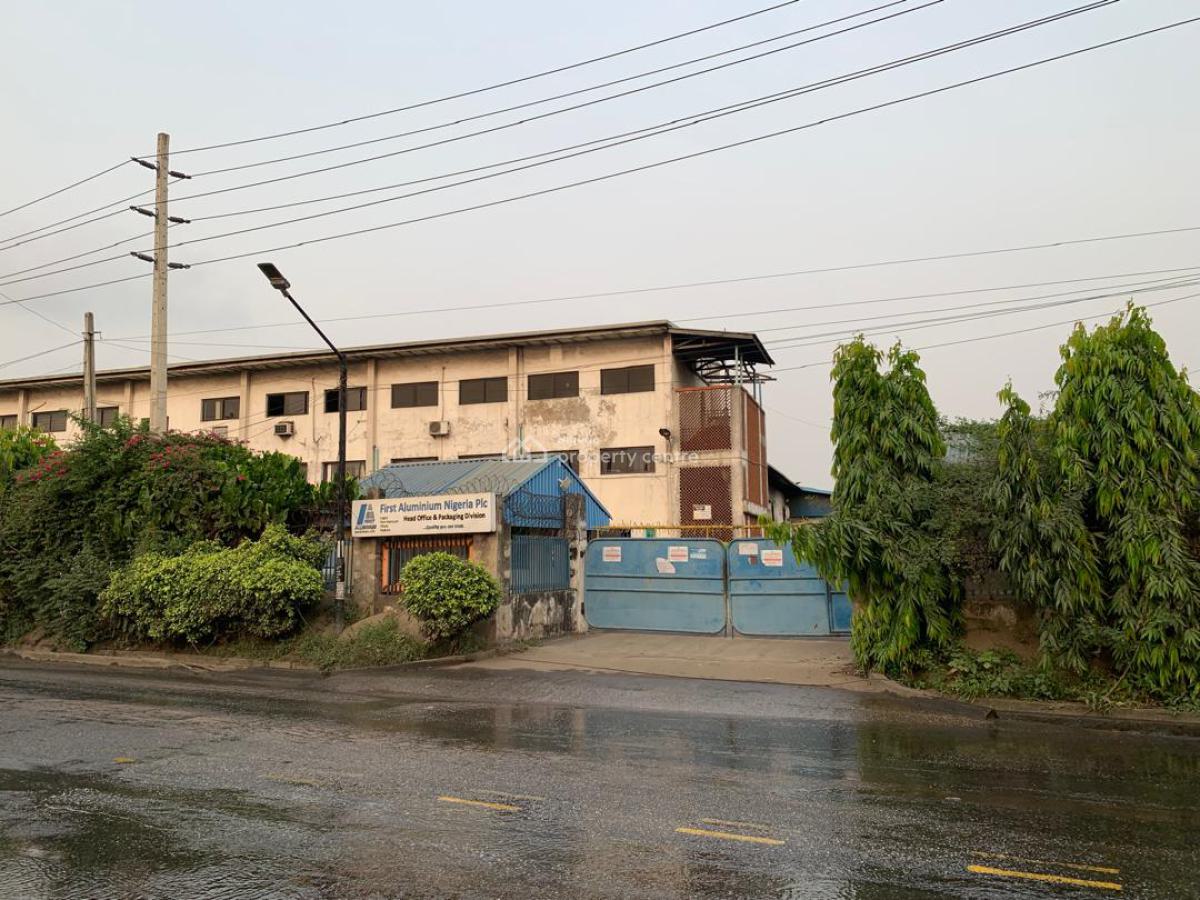 a Factory on Land Size 7,810.97sqm, Ogba, Ikeja, Lagos, Factory for Sale