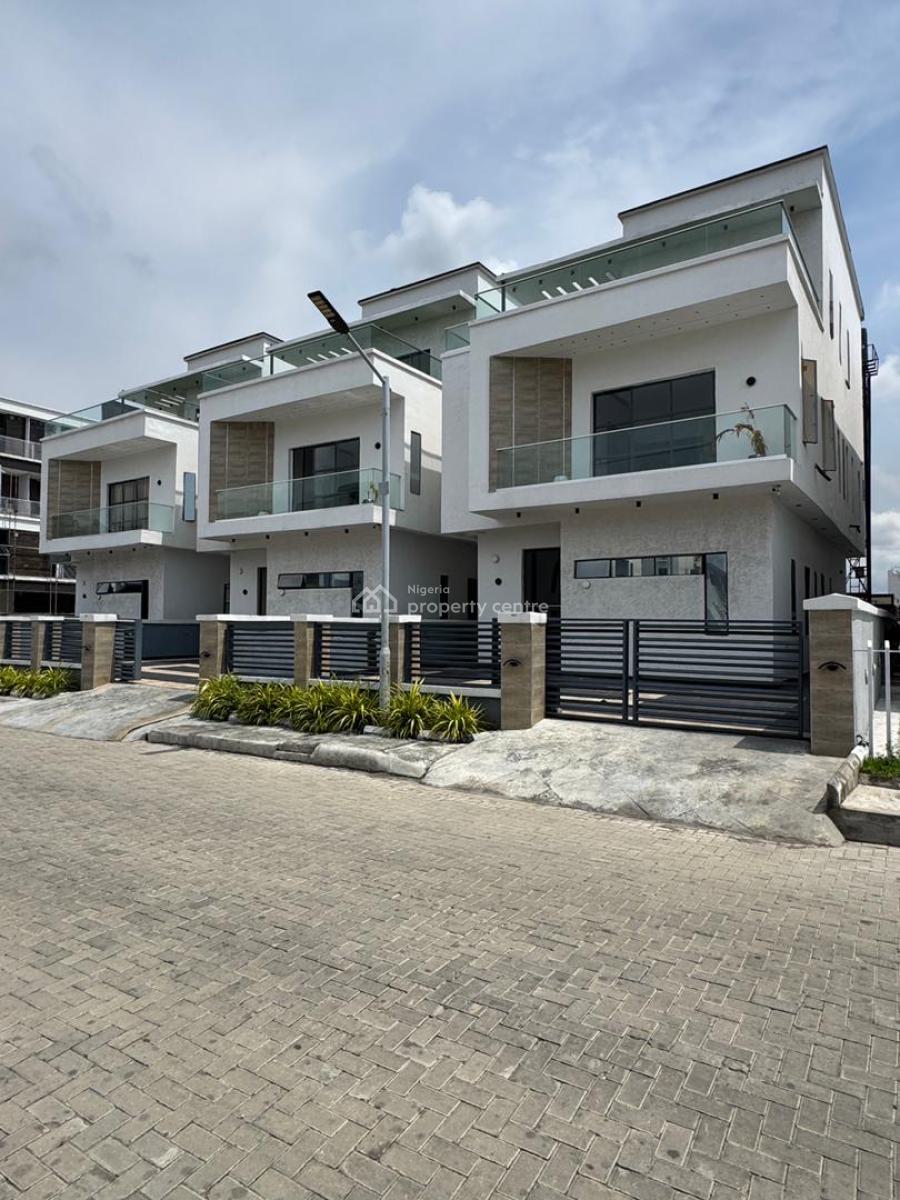 Magnificent 5 Beds with a Private Cinema & Pool, Osapa, Lekki, Lagos, Detached Duplex for Sale