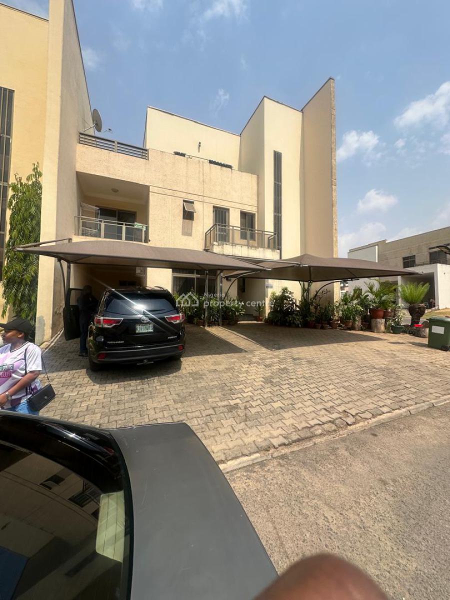 Beautiful 4 Bedroom Semi Detached Serviced Duplex,bq, Corner Piece,, Inside a Gated Mini Estate, Maitama District, Abuja, Semi-detached Duplex for Sale