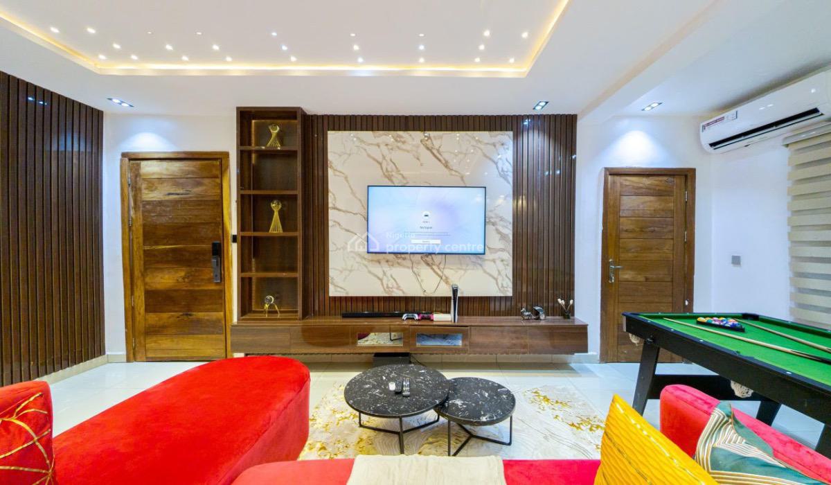 Luxury 2 Bedroom with Pool, Snooker and Ps5, Ikate, Lekki, Lagos, Flat / Apartment Short Let