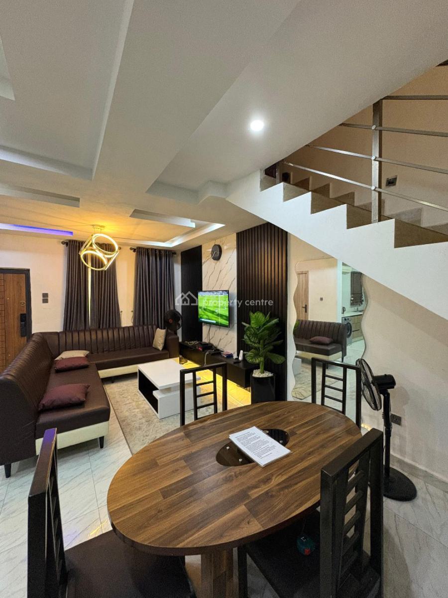 Luxury 2 Bedroom Duplex with Pool, Ps4, Gym and Playground, Lbs, Ajah, Lagos, Flat / Apartment Short Let