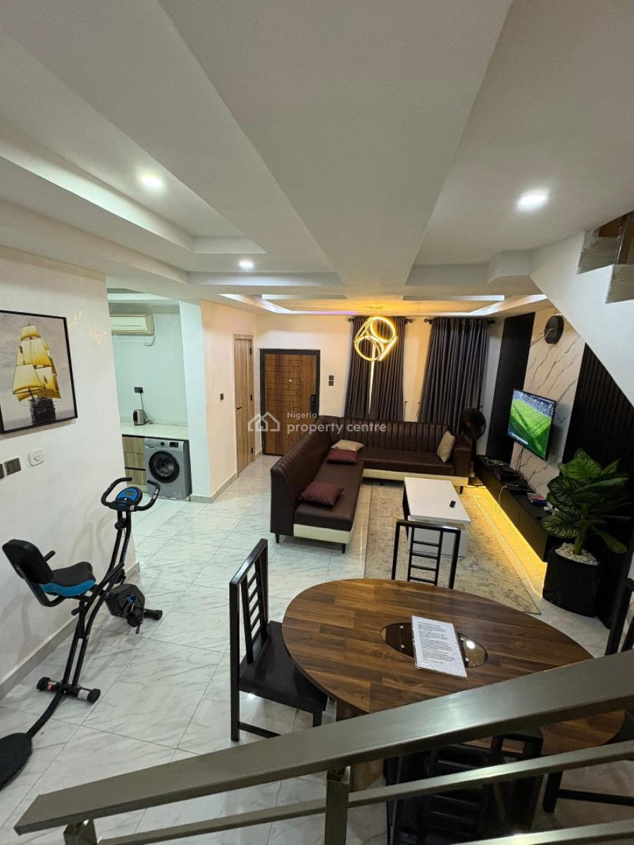 Luxury 2 Bedroom Duplex with Pool, Ps4, Gym and Playground, Lbs, Ajah, Lagos, Flat / Apartment Short Let