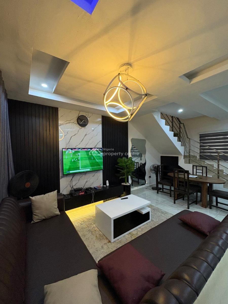 Luxury 2 Bedroom Duplex with Pool, Ps4, Gym and Playground, Lbs, Ajah, Lagos, Flat / Apartment Short Let