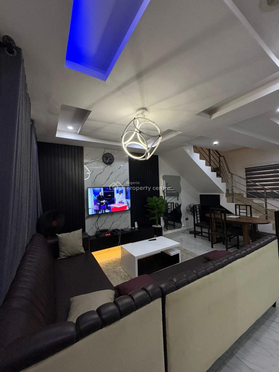 Luxury 2 Bedroom Duplex with Pool, Ps4, Gym and Playground, Lbs, Ajah, Lagos, Flat / Apartment Short Let