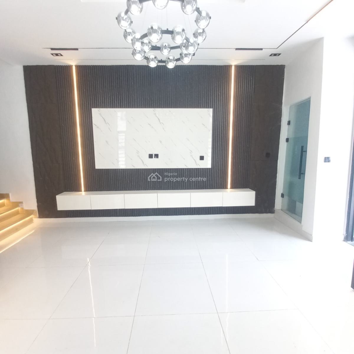 Luxury 4 Bedroom Semi-detached Duplex with Bq, Chevron Toll Gate, Orchid Road, Lekki, Lagos, Semi-detached Duplex for Sale