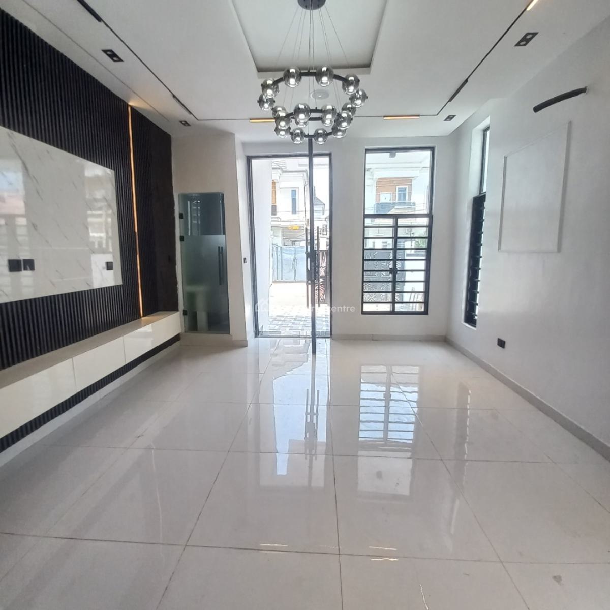 Luxury 4 Bedroom Semi-detached Duplex with Bq, Chevron Toll Gate, Orchid Road, Lekki, Lagos, Semi-detached Duplex for Sale