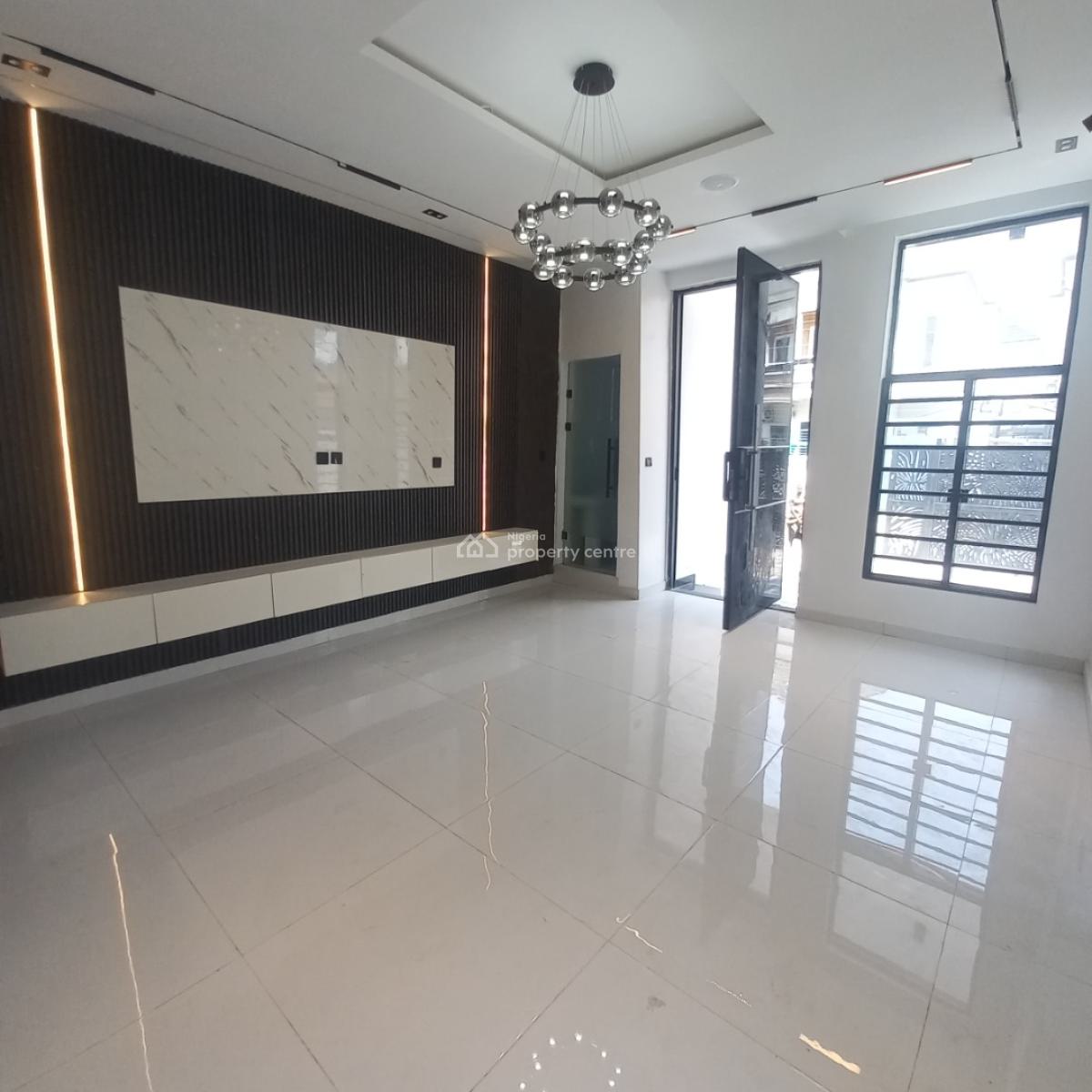 Luxury 4 Bedroom Semi-detached Duplex with Bq, Chevron Toll Gate, Orchid Road, Lekki, Lagos, Semi-detached Duplex for Sale