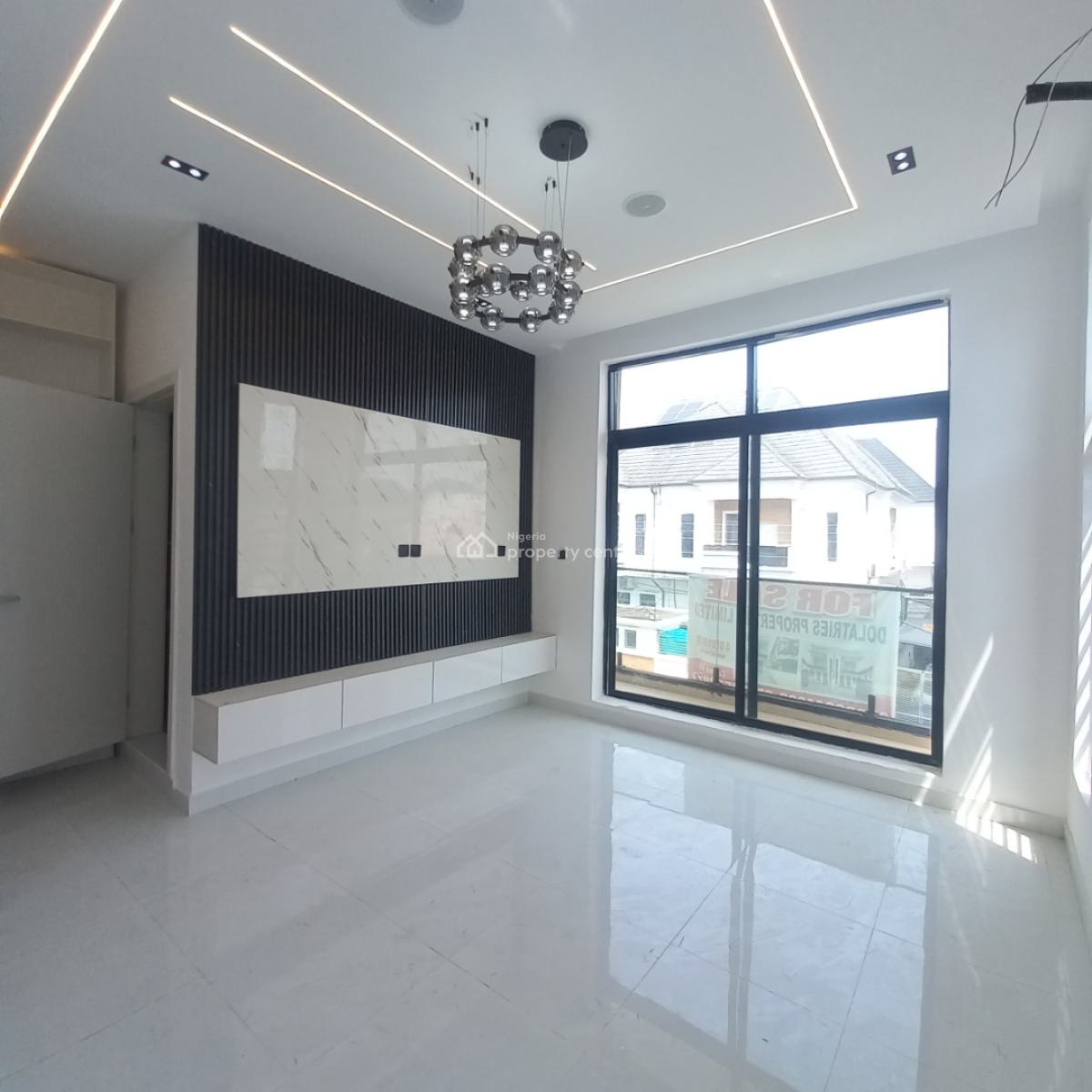 Luxury 4 Bedroom Semi-detached Duplex with Bq, Chevron Toll Gate, Orchid Road, Lekki, Lagos, Semi-detached Duplex for Sale