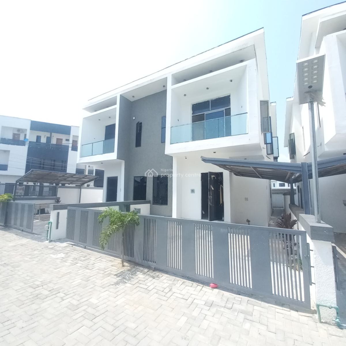 Newly Built 4 Bedroom Semi-detached Duplex with Bq, Chevron Toll Gate,orchid Road, Lekki, Lagos, Semi-detached Duplex for Sale