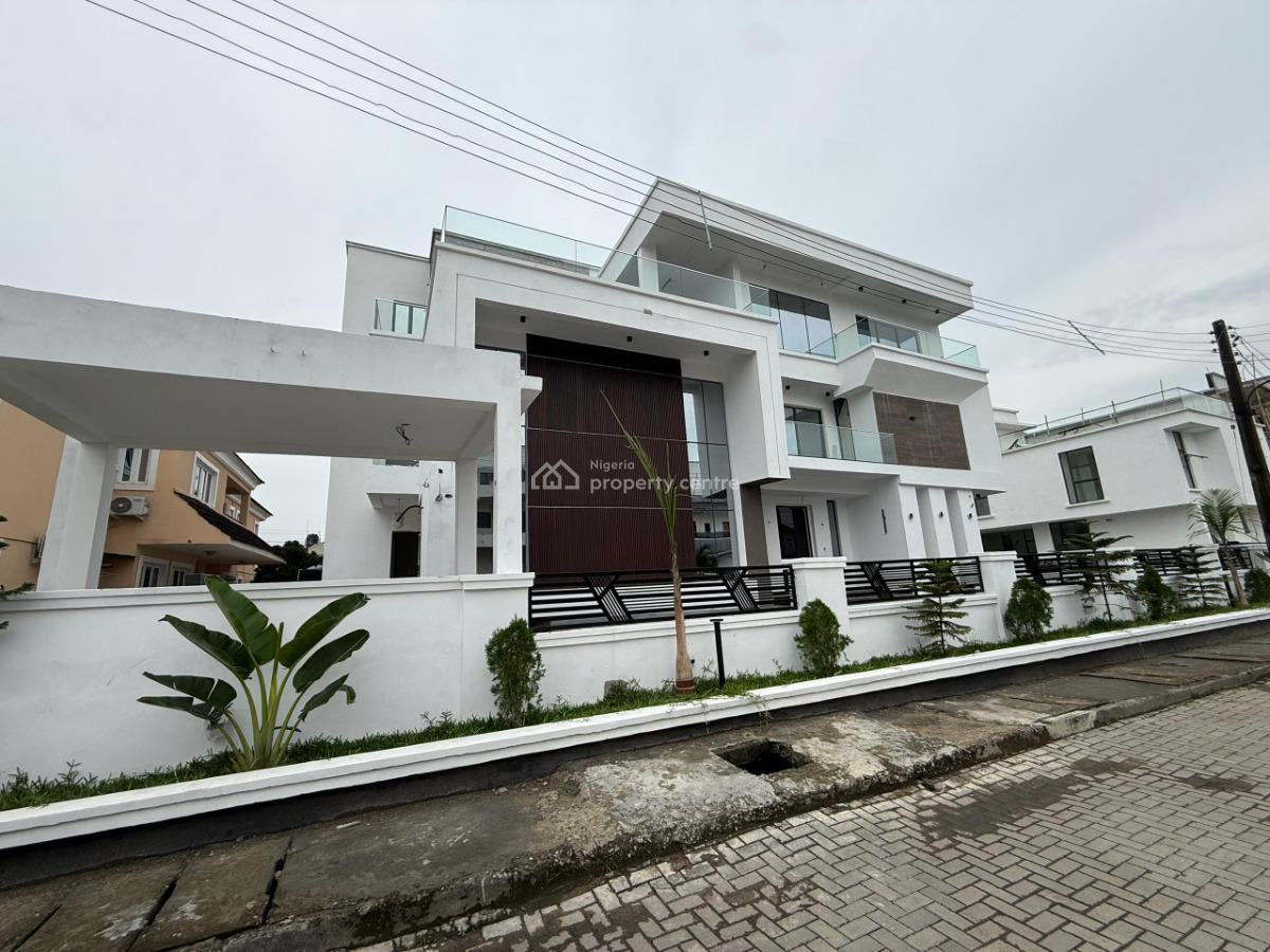 Fully Automated 6 Bedroom Fully Detached Duplex with Elevator,, Osapa, Lekki, Lagos, Detached Duplex for Sale