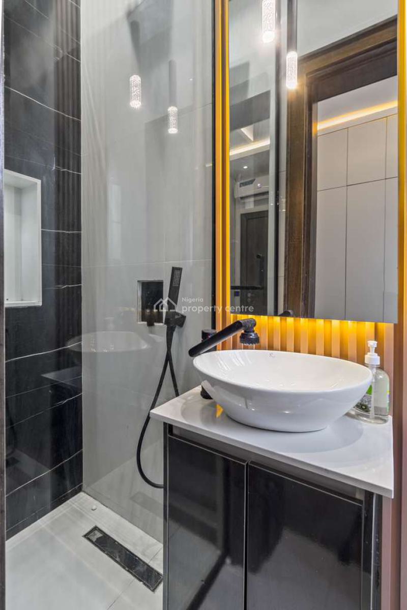 Charming 1 Bedroom Apartment with Game Room, Elevator & Balcony, Inbuilt Speaker, Secured Environment, Lekki Phase 1, Lekki, Lagos, Flat / Apartment Short Let