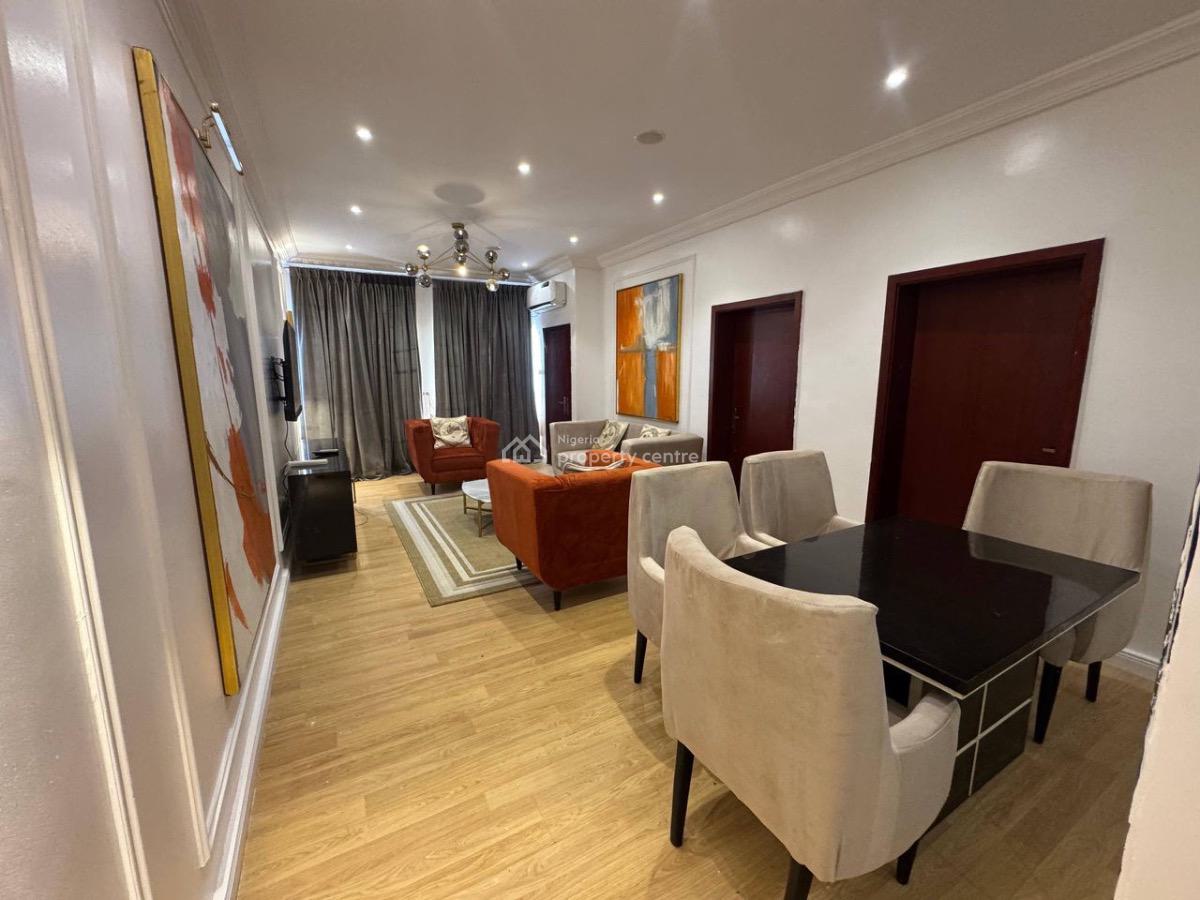 a Brand New Luxury 1 Bedroom with 2 Balconies, Ps5, Gym, Swimming Poo, Lekki Phase 1, Lekki, Lagos, Flat / Apartment Short Let