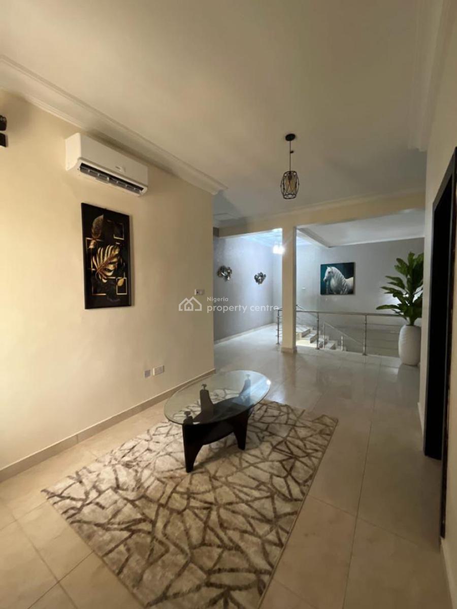 Furnished 4 Bedrooms Semi Detached Duplex with a Large Private Compound, Ikate, Lekki, Lagos, Semi-detached Duplex for Rent