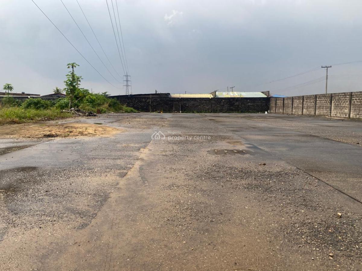 Prime 3-bay Warehouse on 17,449sqm Fenced & Gated Land, Lagos - Badagry Expressway, Ojo, Lagos, Warehouse for Sale